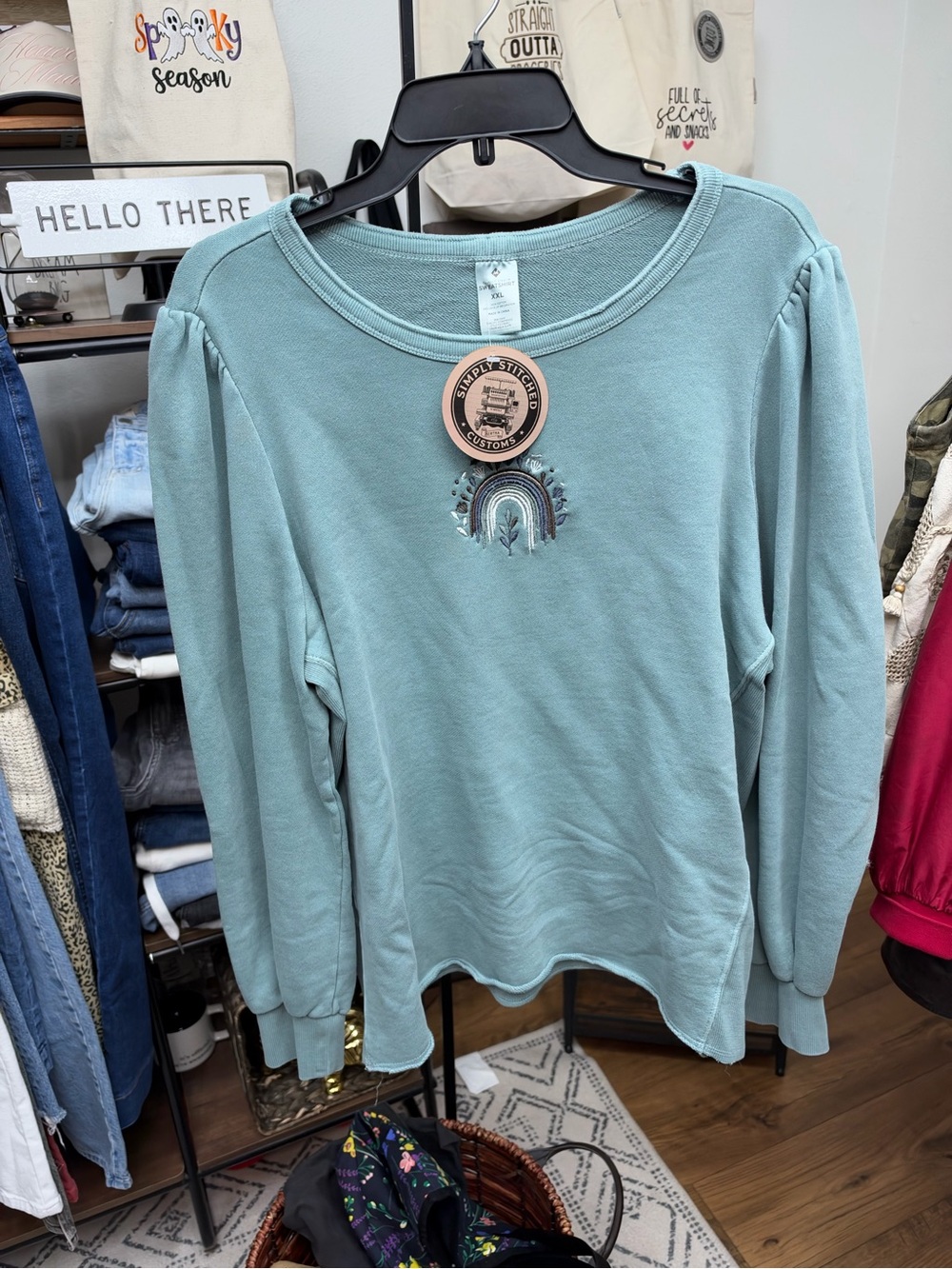 SIMPLY STITCHED boho cutie. size XXL